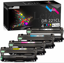 Leize DR-221CL Drum Unit 4-Pack BK/C/M/Y for Brother HL/MFC/DCP 3150