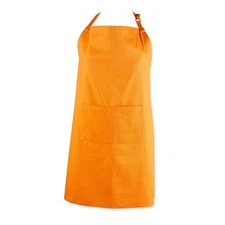DII Everyday Basic Kitchen Collection, Plus Size Apron, Orange
