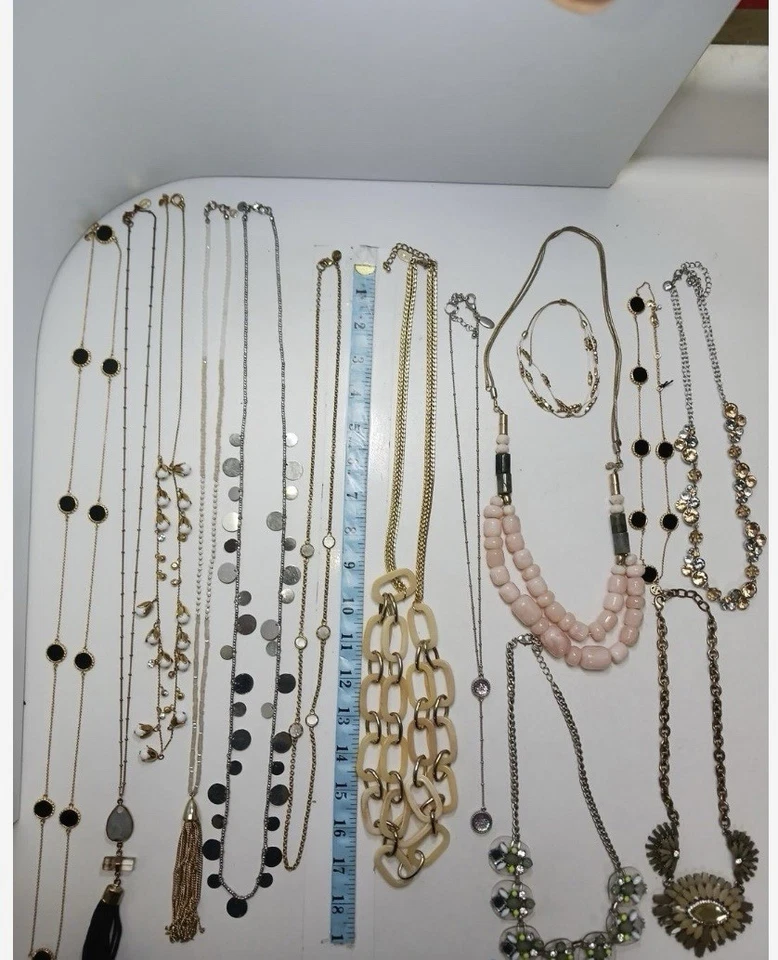 Collares de joyería firmados Ann Taylor Loft 14 piezas 🤩 Bonitos.  Foto 2 de 4