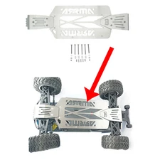 GPM steel chassis armor collision for ARRMA 1/10 4WD BIG ROCK CREW CAB 4X4 3S