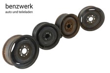 Mercedes W115 W123 4x Felge Stahlfelge 5,5x14 ET30 ORIGINAL 1154001302✔️