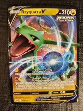 Rayquaza V 100/159 Ultra Rare Holo Crown Zenith Pokemon Tcg