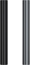 Metal Tube Container 2 Pack , Portable Aluminum Waterproof 2 pack, Black Grey