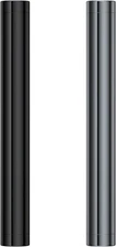 Metal Tube Container(2 Pack), Portable Aluminum Waterproof 2 pack, Black Grey 