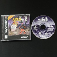 Area 51 (Sony PlayStation 1, 1996) - CIB - Clean