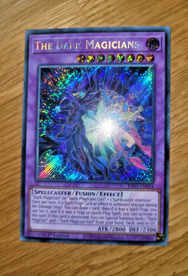 The Dark Magicians RA04-EN054 Secret Rare English Yugioh 1st Edition