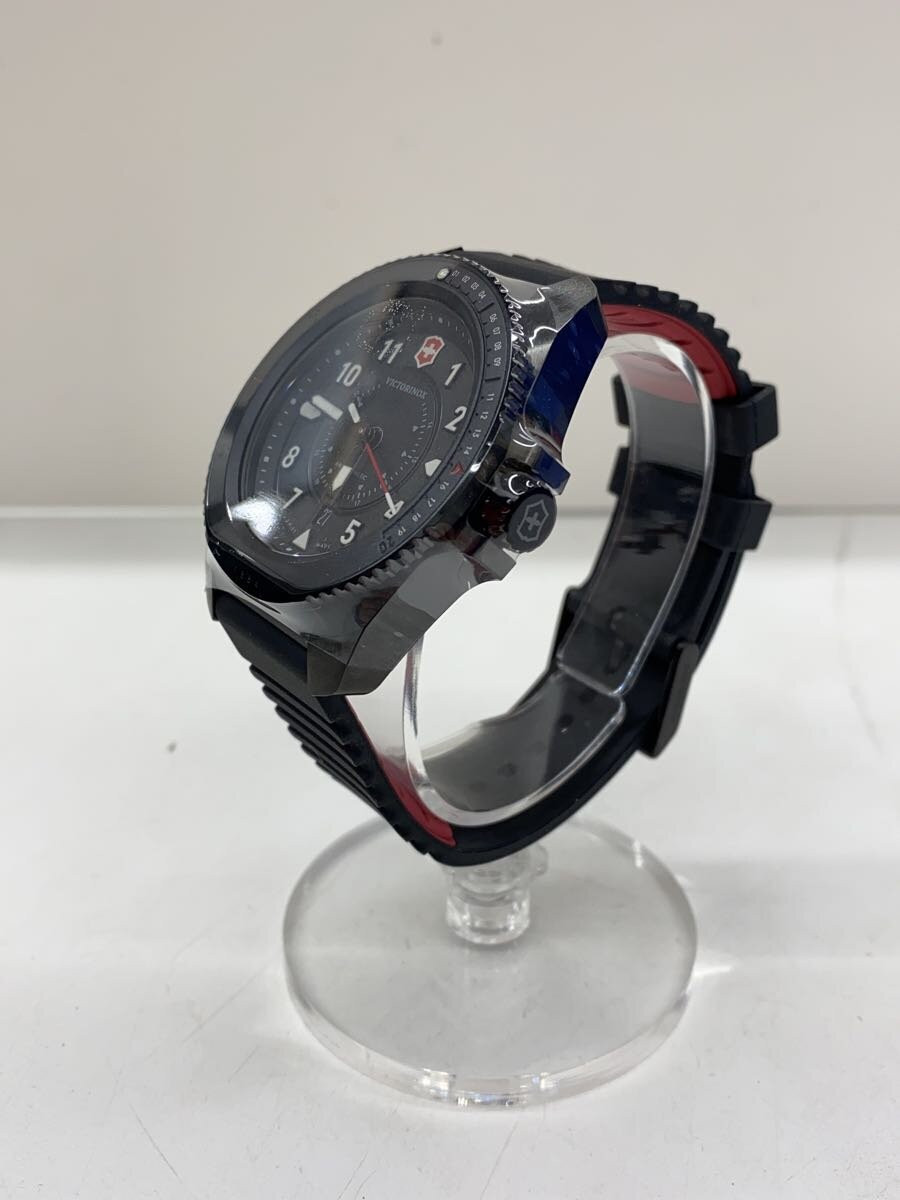 VICTORINOX Quartz Watch Black Rubber 241982 Men 5860 | eBay