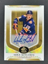 Mike Kitchen Autographed 2020-21 Upper Deck SP Signature Edition Legends #226