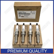 18847-11160 Set 4 candele doppie iridio per Hyundai Sonata 2011~17 e Kia K5