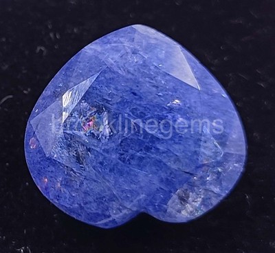 Natural Blue Sapphire Flawless 14Ct Heart Cut Certified Loose Gemstone 5ARI