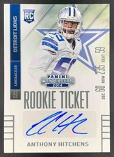 Anthony Hitchens 2014 Panini Contenders RC Auto Cowboys
