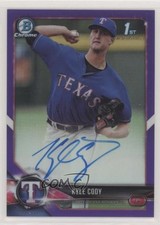 2018 Bowman Chrome Prospect Purple Refractor /250 Kyle Cody #CPA-KC Auto w5b