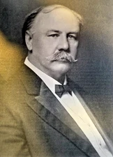 1923 Vintage Magazine Illustration Samuel Moffett Ralston Indiana Senator