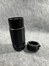 SMC Pentax-M 1:4 200mm Sized 52 mm With panagor auto tele converter 2x pk