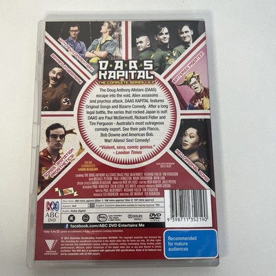 DAASキャピタル ダグアンソニーオールスターズ DAAS Kapital  Complete Series 1＆2  2-DVD Set   DAAS Kapital Complete Series One and Two     NON-USA FORMAT  PAL  Reg.0 Import Australia  Tim Ferguson NEW & SEALED DAAS Kapital Complete Series 1 & 2 DVD R4 Doug