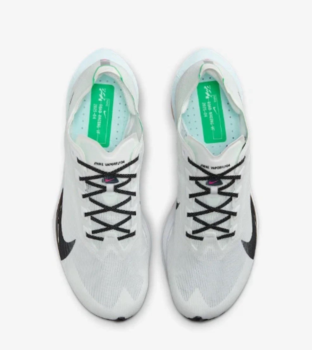 Nike ZoomX Vaporfly Next% 4 White Pink Green HF6414-101  display picture 1