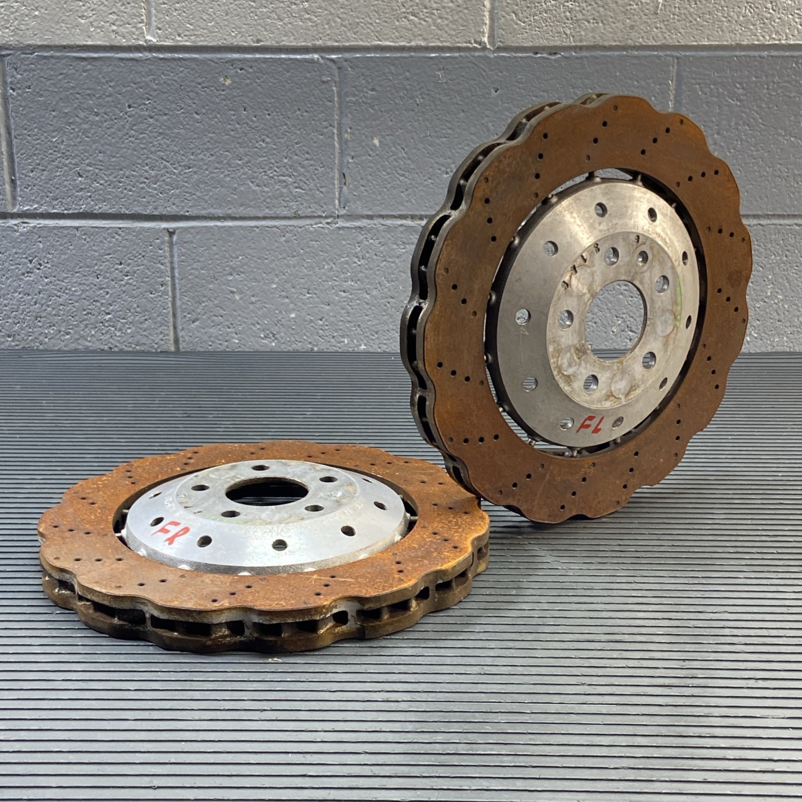 2013-2023 Audi RS 4S Front Left & Right Disc Brake Rotor 365mm Set of 2 OEM