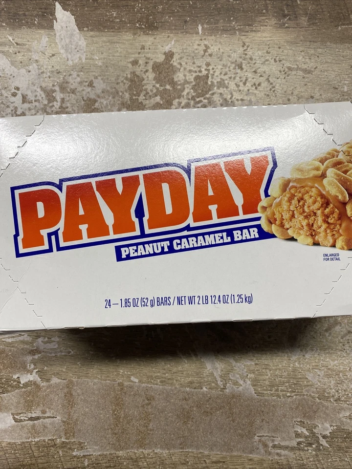 HERSHEY'S PayDay Regular Size Candy Bar 24 Count