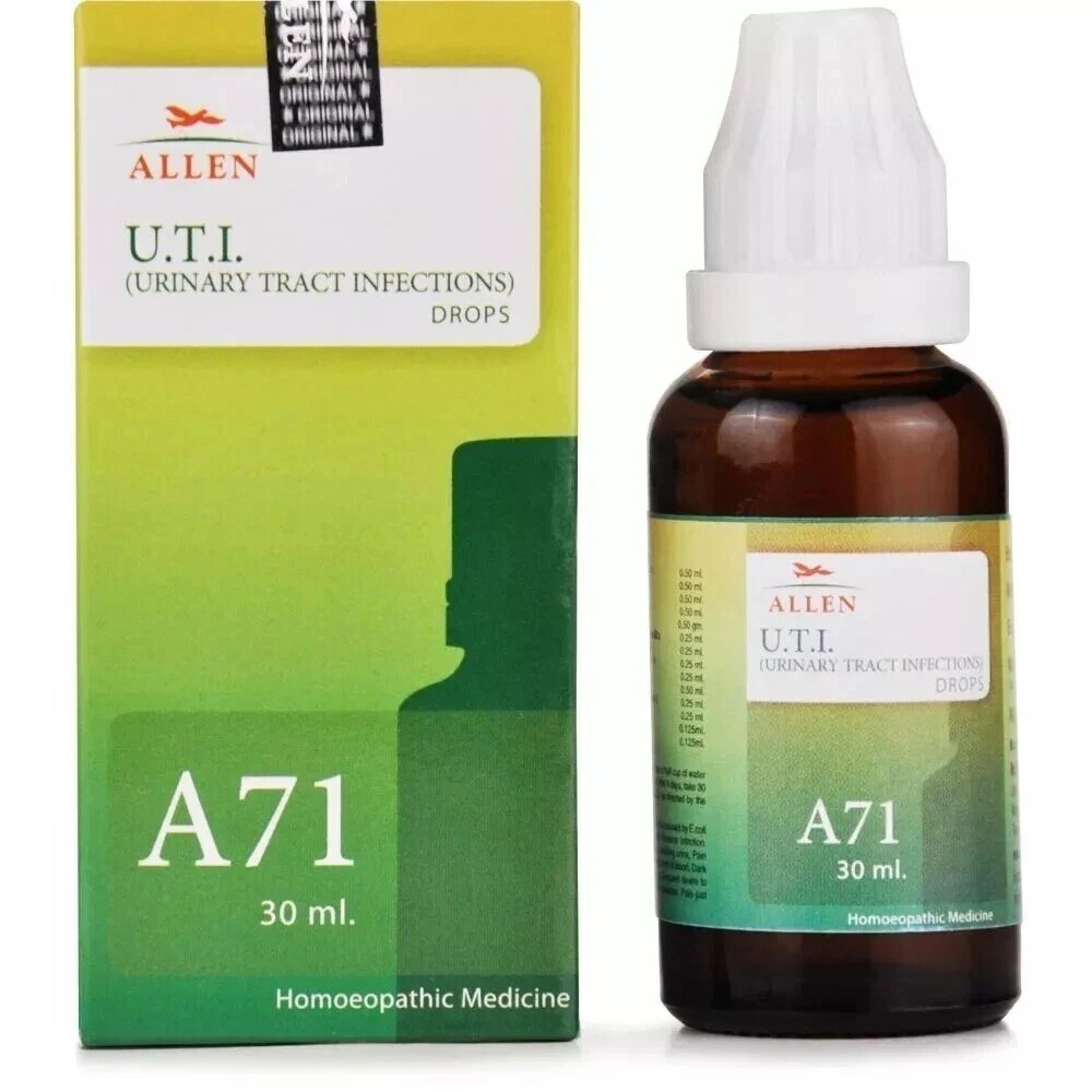 Urine Infectee Allen A71 Urinary Tract Infections UTI Drops 30ml | eBay Australia