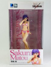 Fate/hollow ataraxia Sakura Matou Swimsuit Figure WAVE BEACH QUEENS Used
