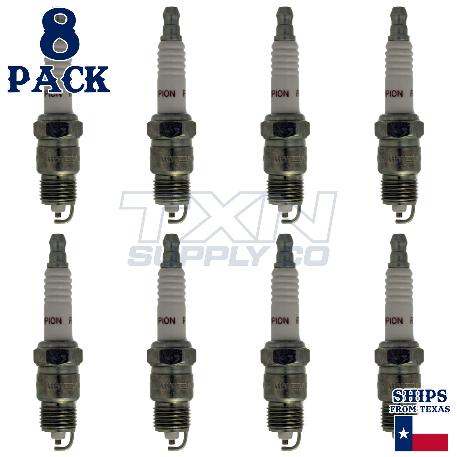 Champion 19 Spark Plugs 8 Pack