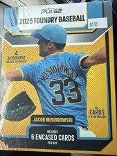 2025 Pulse Foundry MLB Baseball Factory Sealed Hobby Card Box 4 Autos Per Box!