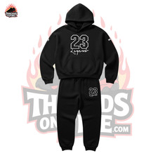 Men's Tracksuit 23 Legend Hoodie Joggers Sweatsuit To Match Air Jordan Retro 1