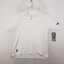 Kerrits Ice Fil Prism 1/4 Zip Short Sleeve Riding Shirt Top Womens XL New NWT