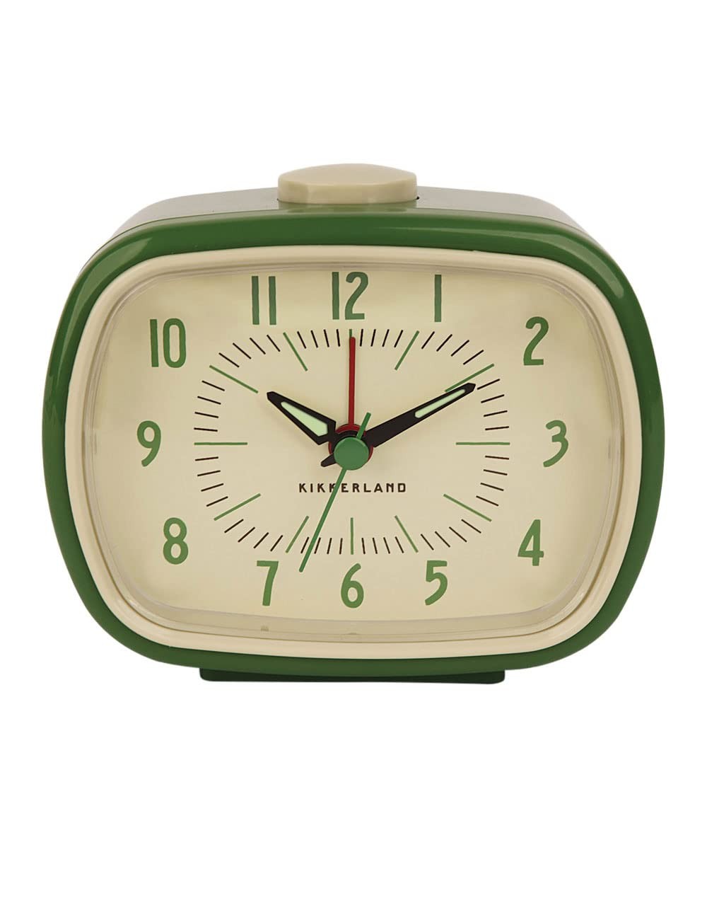 (30A) Retro Alarm Clock + Green ACC NUOVO