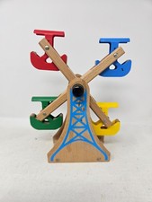 Brio World Wooden Railway Carnival Ferris Wheel 33220 Train Tank VGUC