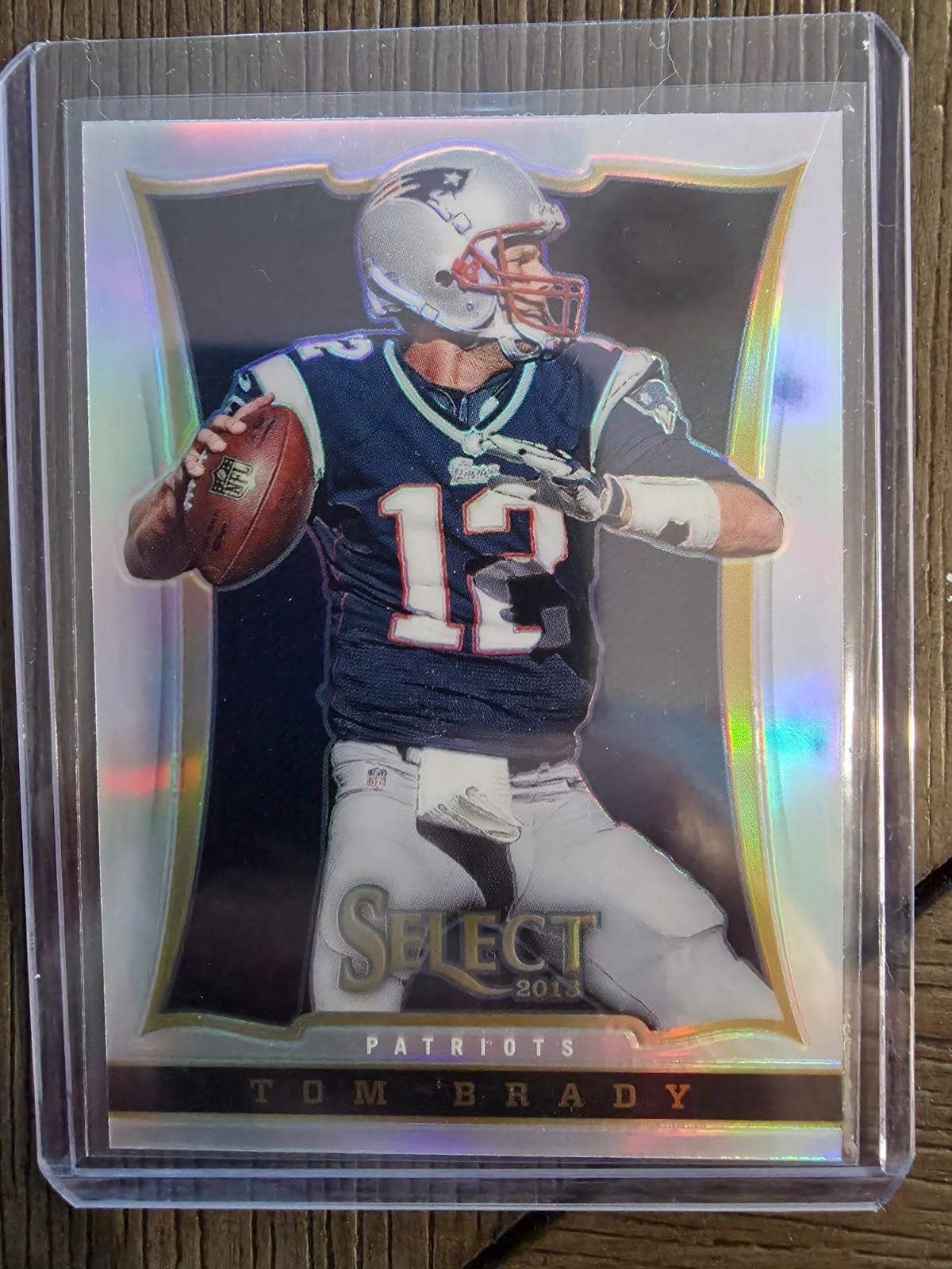 2013 Panini Select SILVER Prizm Tom Brady