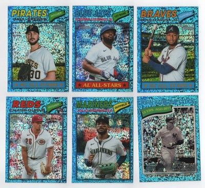 2026 Topps Heritage Light Blue Sparkle Refractor You Pick Complete your Set