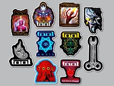 Tool Sticker Lot (10 Stickers) psychedelic metal rock NIN APC Karnivool vinyl