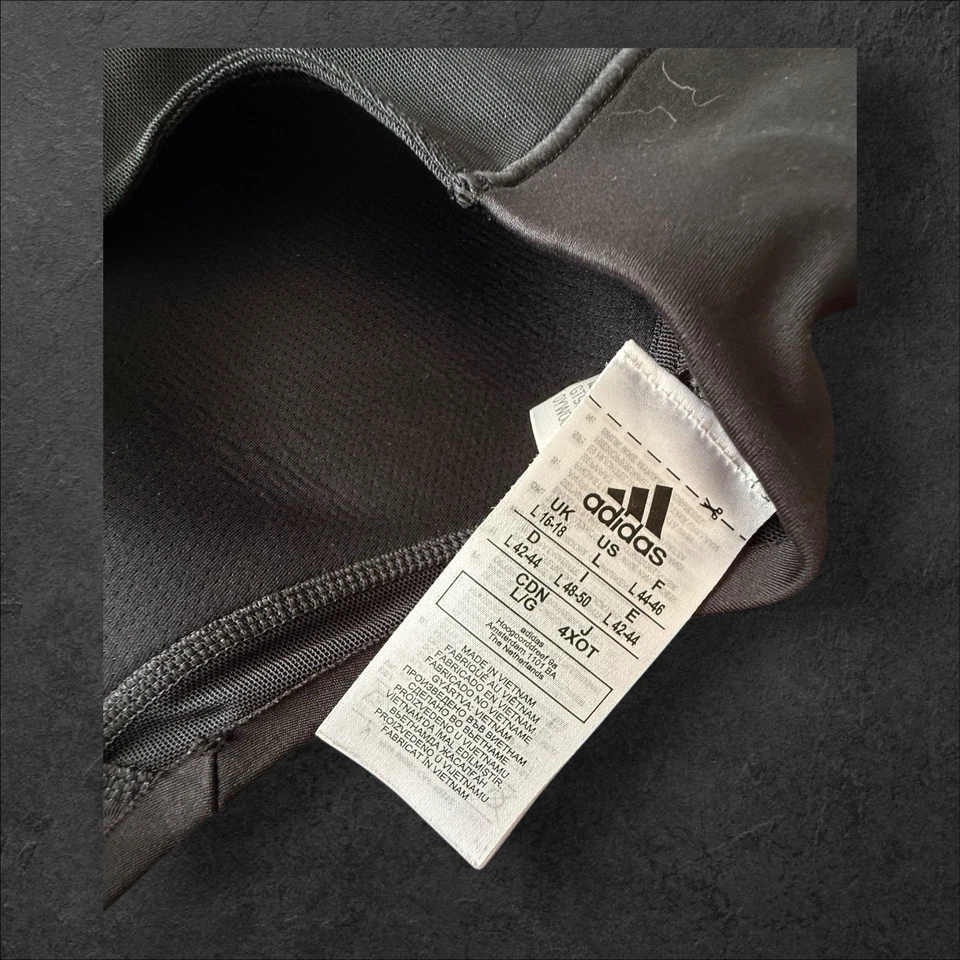 Adidas Women’s Black Sports Bra Size Large Medium Support Training Activewear - Image 3 of 3