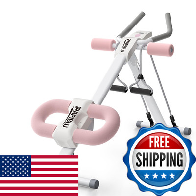 Papiblu Abdominal Trainers - Adjustable Ab Trainer Machine Foldable Abdominal