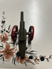 ORIGINAL BARCLAY METAL TOY SOLDIER FIELD CANNON
