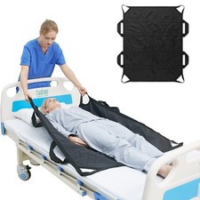 45" x 36" Positioning Bed Pad with Handles Washable Draw Sheets for Hospital ...