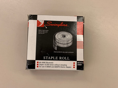 Swingline Staple Roll 68-10M Electronic