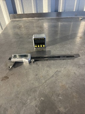 Mil Gauge EZ Cal And Digital Protractor Angle Gauge Square Head High Precision