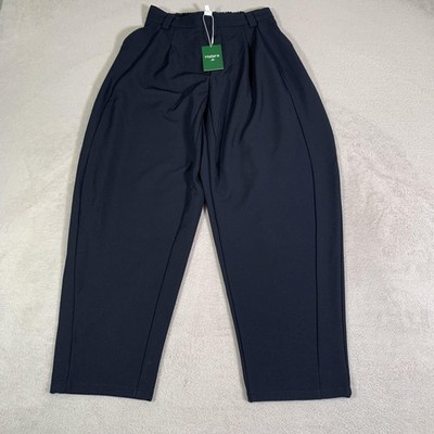 Halara Halara Flex DayStretch High Waisted Pocket Work Flare Pant Womens XS Blue