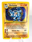 1st Edition Machamp 8/102 - Base Set - Holo - Pokemon - DMG