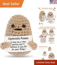 Soft Wool Emotional Pickle Doll - Unique Handmade Gift for Birthdays Holidays