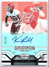 2016 Panini Certified Gridiron Signatures  KeiVarae Russell GS-KR 66/99