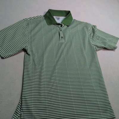 Ping Performance Dynamics Herren Golf Poloshirt Größe Small grün gestreift
