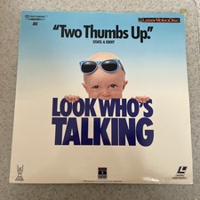 Look Whos Talking Laserdisc Tested Like New John Travolta Kristie Alley Comedy