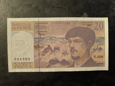 FRANCE billet 20 francs DEBUSSY - 1997 -  UNC-NEUF - Photo 1/2