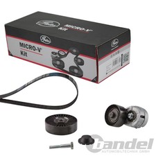 GATES Micro-V Kit KEILRIPPENRIEMEN-SATZ passend für ALFA ROMEO 145 146 147 156