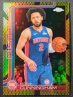 Cade Cunningham 2025-26 Topps Chrome 25/50 Gold Basketball Border Pistons #88