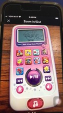 VTech Rock Bop Music Player Pink Musical Learning Toy VIDEO NICE
