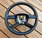 NEW Leather Steering Wheel for VW Volkswagen Touran 1 1T1 Tiguan Polo 2003-2006